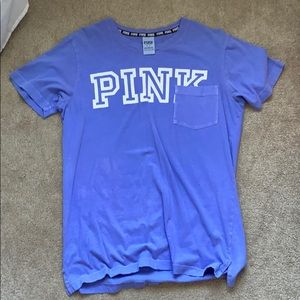 Pink short sleeve shirt